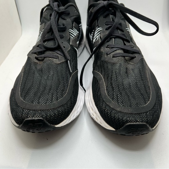 New Balance Sz 13 Fresh Foam Tempo Running Shoes Black Gray White Men - Picture 4 of 8